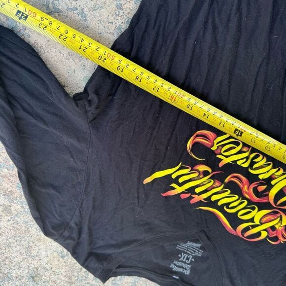 Beautiful Disaster Women’s Y2K Biker Shirt - Picture 3 of 4